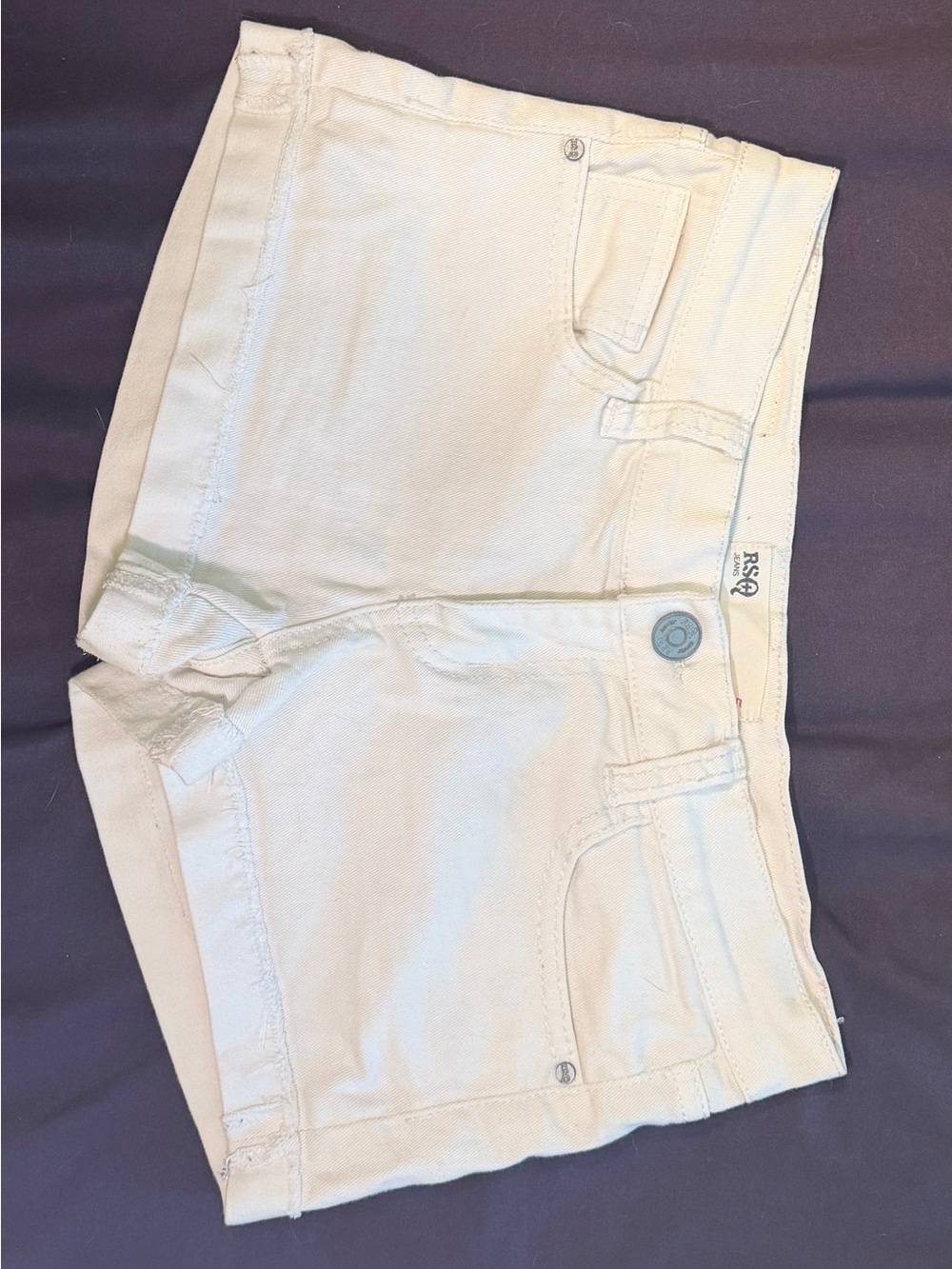 RSQ White Women's Denim Shorts